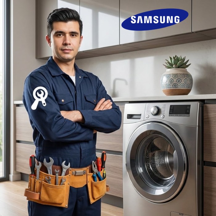 ارورهای ماشین لباسشویی سامسونگ samsung تعمیر ماشین لباسشویی تهران