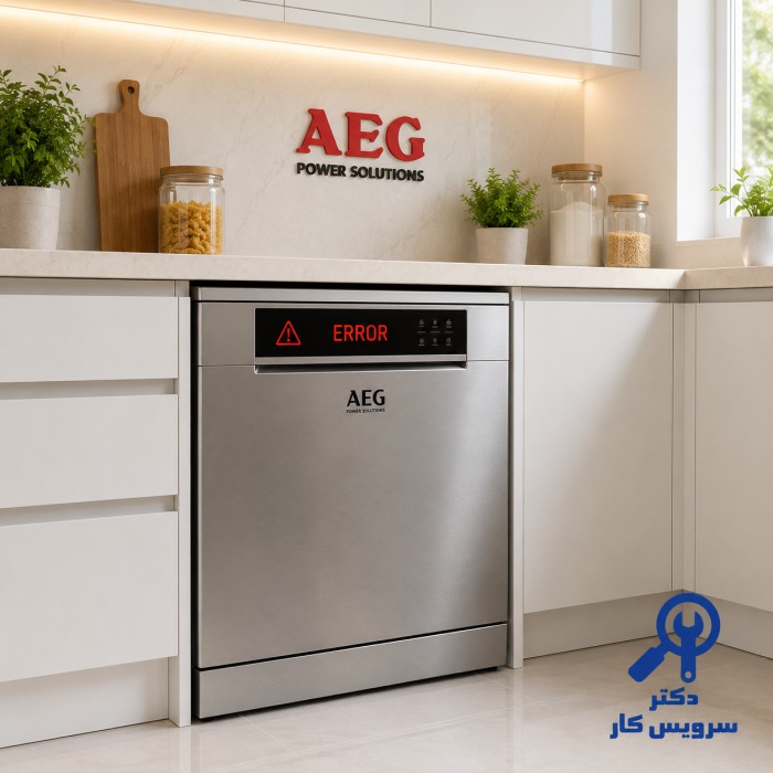 آشنایی با ارورهای ماشین ظرفشویی آاگ AEG تعمیر ظرفشویی در تهران