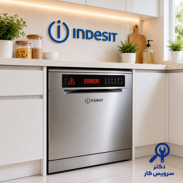 ارورهای ماشین ظرفشویی ایندزیت indesit تعمیر ماشین ظرفشویی ایندزیت تهران آشنایی با ارورهای ماشین ظرفشویی ایندزیت Indesit تعمیر ظرفشویی در تهران