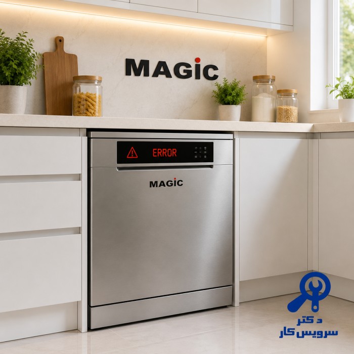 ارورهای ماشین ظرفشویی مجیک Magic تعمیر ماشین ظرفشویی مجیک تهران آشنایی با ارورهای ماشین ظرفشویی مجیک Magic تعمیر ظرفشویی در تهران